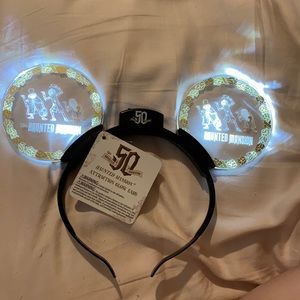 Haunted mansion 50th anniversary light up ears